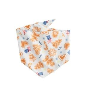 Dog Bandana, Holiday Cookie Design